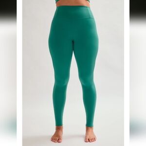Girlfriend Collective | Glen/Teal FLOAT Ultralight Leggings | Size M | NWT